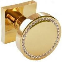 Ручка Oro&Oro 105KСR-13E KNOB GP Золото /Swarovski