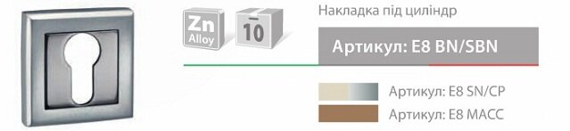 Накладки под цилиндр