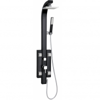 Душевые комплекты Q-tap SHOWER PANEL QT BLA- 1102