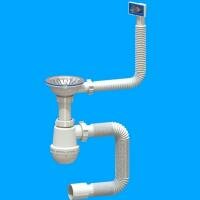 Сифон (M-02) для мойки с переливом выпуск 3 1/2" Santehplast Сифон (M-02) для мойки с переливом выпуск 3 1/2" Santehplast